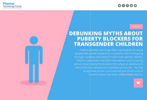 Puberty blockers for transgender and gender.